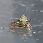 Brylant, szafir, diamenty, pierścionek, Sen Jewelry